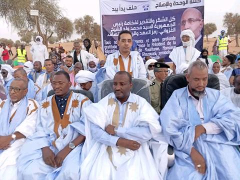 بوكى /كتلة الوحدة والإصلاح في دغفك تجسيد لتوجيه البوصلة السياسية لحلف يدا بيد برئاسة الوزير ولد اسويدات