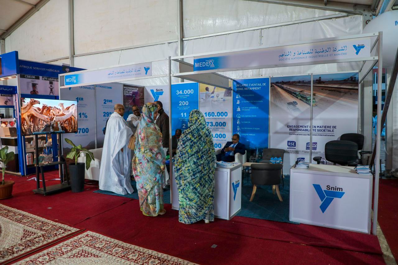 برعاية من اسنيم نواكشوط تحتضن المعرض الدولي للصحة (ميديكس 2025)