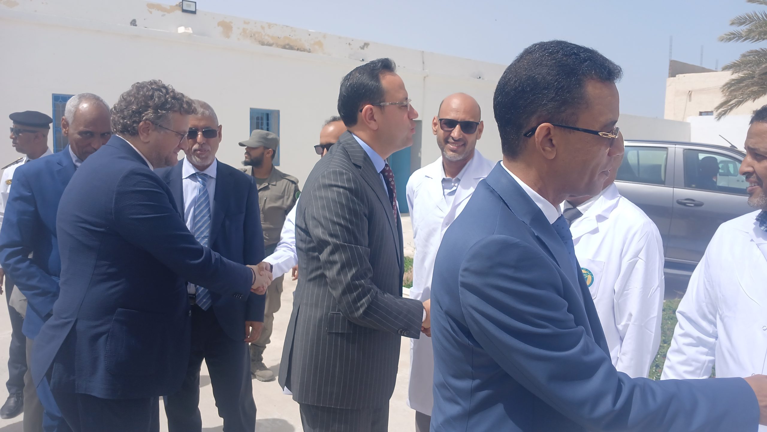 وزيرا الصيد الموريتاني والتركي يزوران ONISPA بنواذيب