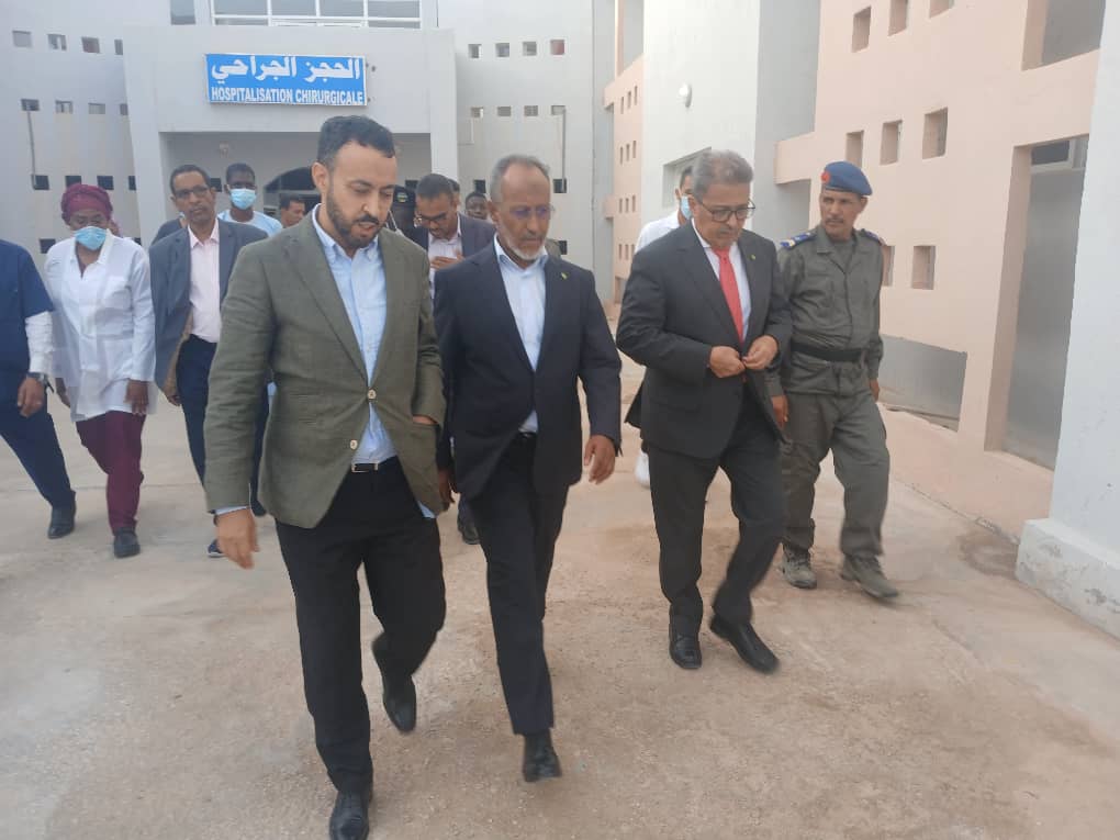 نواذيب : وزير الصحة في زيارة للمركز الإستشفائي للتخصصات